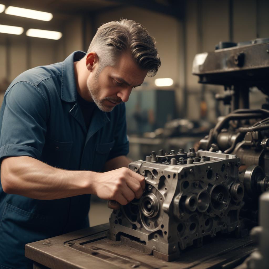 Расточка блока цилиндров двигателя